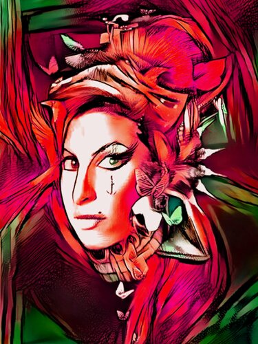 Amy Winehouse di Daniel Burgraeve, Digitale in vendita su Singulart