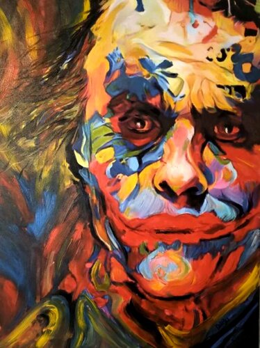 JOKER di Daniel Burgraeve, Pittura in vendita su Singulart