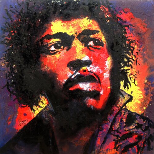 BOB MARLEY di Daniel Burgraeve, Pittura in vendita su Singulart