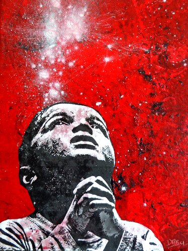 POURQUOI TANT DE HAINE by Daniel Burgraeve, Print for Sale on Singulart
