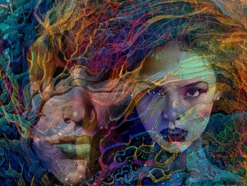 DOUBLE JEU di Daniel Burgraeve, Digitale in vendita su Singulart