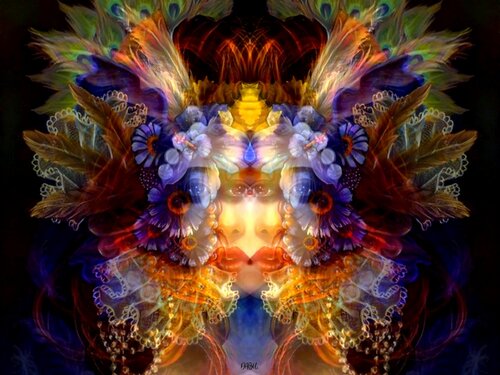 FEMME PLUMES von Daniel Burgraeve, Digital kaufen auf Singulart