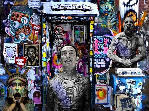 STREET ART RUE 2 Daniel Burgraeve