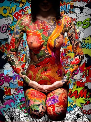 BELLE COLORS von Daniel Burgraeve, Druck kaufen auf Singulart