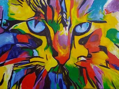 CAT. von Daniel Burgraeve, Malerei kaufen auf Singulart