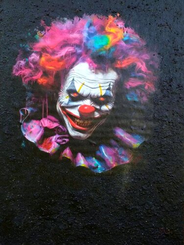 CLOWN. von Daniel Burgraeve, Malerei kaufen auf Singulart