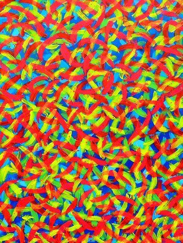 ABSTRACTION LYRIQUE 1 par Daniel Burgraeve, Peinture en vente sur Singulart