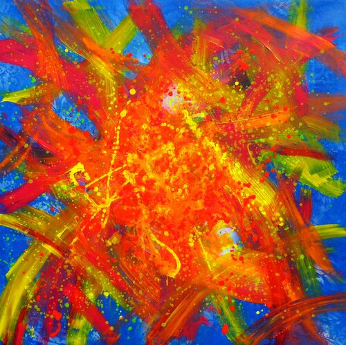 ABSTRACTION LYRIQUE 6 von Daniel Burgraeve, Malerei kaufen auf Singulart