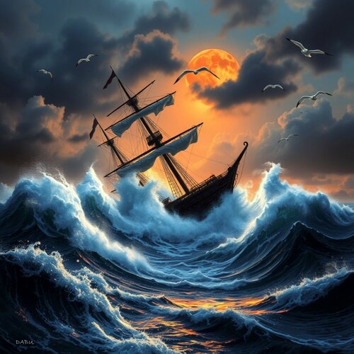 MARINE 1 di Daniel Burgraeve, Digitale in vendita su Singulart