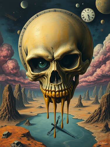 TETE DE MORT von Daniel Burgraeve, Digital kaufen auf Singulart