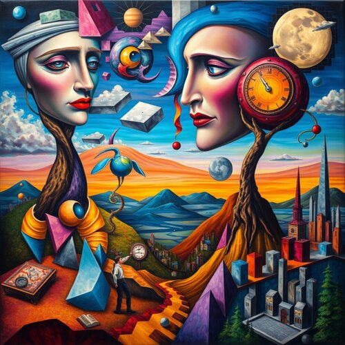 DALI / PICASSO di Daniel Burgraeve, Digitale in vendita su Singulart