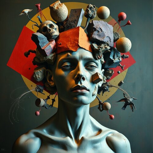 DALI / PICASSO par Daniel Burgraeve, Digital en vente sur Singulart