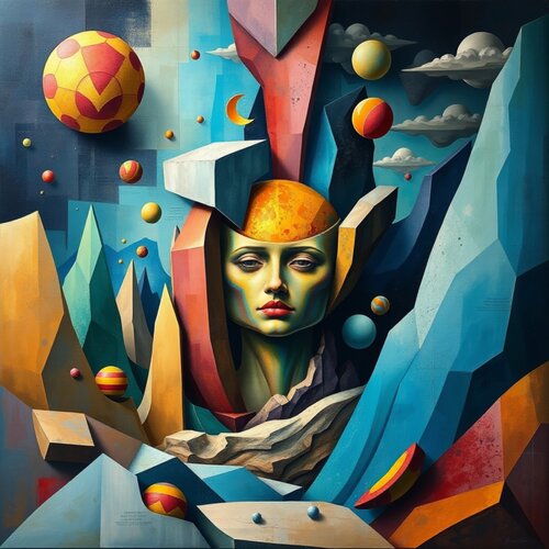 DALI / PICASSO par Daniel Burgraeve, Digital en vente sur Singulart