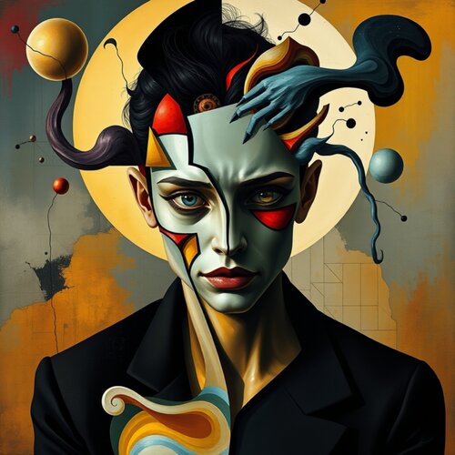 DALI / PICASSO di Daniel Burgraeve, Digitale in vendita su Singulart