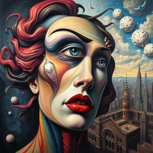 DALI / PICASSO di Daniel Burgraeve, Digitale in vendita su Singulart