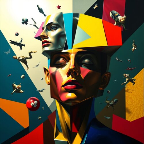 DALI / PICASSO by Daniel Burgraeve, Digital for Sale on Singulart