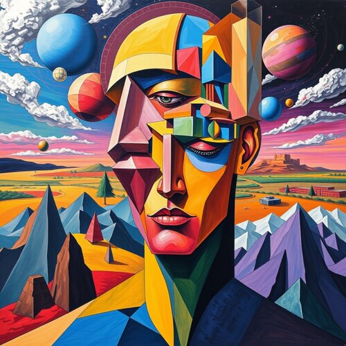 DALI / PICASSO de Daniel Burgraeve, Digital a la venta en Singulart