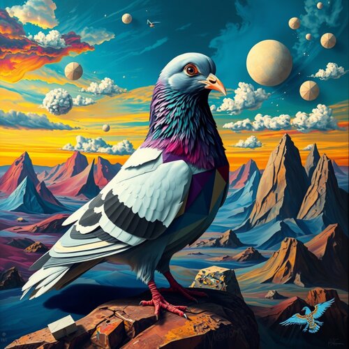 DALI / PICASSO de Daniel Burgraeve, Digital a la venta en Singulart