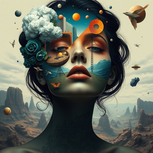 DALI / PICASSO par Daniel Burgraeve, Digital en vente sur Singulart