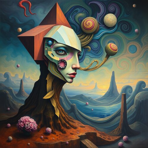 DALI / PICASSO van Daniel Burgraeve, Digitaal te koop op Singulart