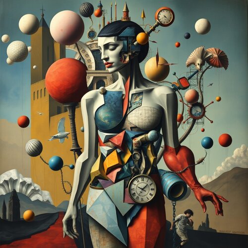 DALI / PICASSO by Daniel Burgraeve, Digital for Sale on Singulart