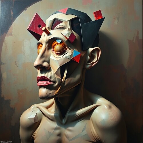 DALI / PICASSO di Daniel Burgraeve, Digitale in vendita su Singulart