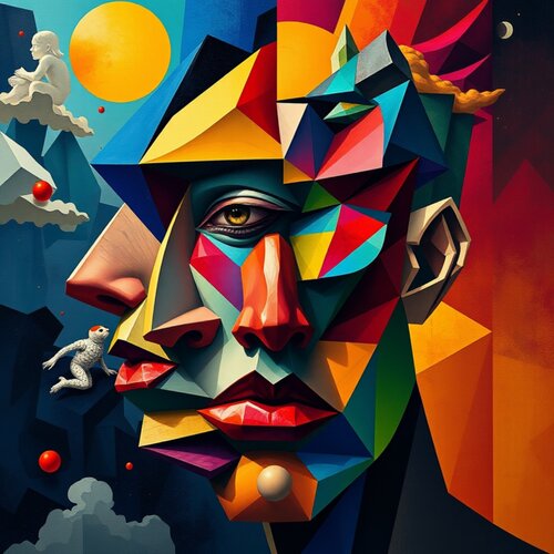 DALI / PICASSO di Daniel Burgraeve, Digitale in vendita su Singulart
