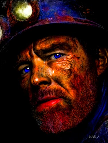 MINEUR AUX YEUX BLEU di Daniel Burgraeve, Digitale in vendita su Singulart