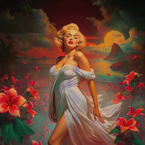 MARYLINE de Daniel Burgraeve, Digital a la venta en Singulart