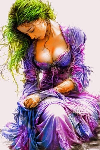 BELLE DE JOUR par Daniel Burgraeve, Digital en vente sur Singulart