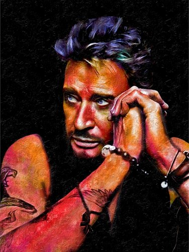 JOHNNY di Daniel Burgraeve, Digitale in vendita su Singulart