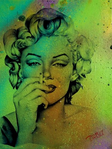 STREET ART,AFFICHE, POP ART, MARILYNE... 1/10 by Daniel Burgraeve, Other Media for Sale on Singulart