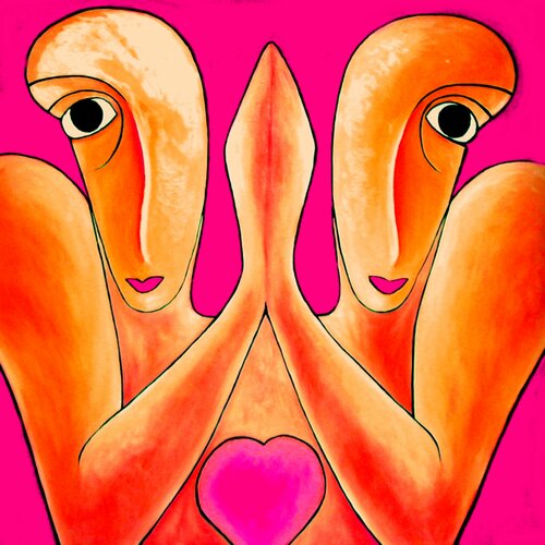 POP ART, COUPLE...1/10 de Daniel Burgraeve, Otros medios a la venta en Singulart