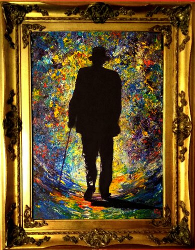 VERS LA LUMIÈRE. di Daniel Burgraeve, Pittura in vendita su Singulart