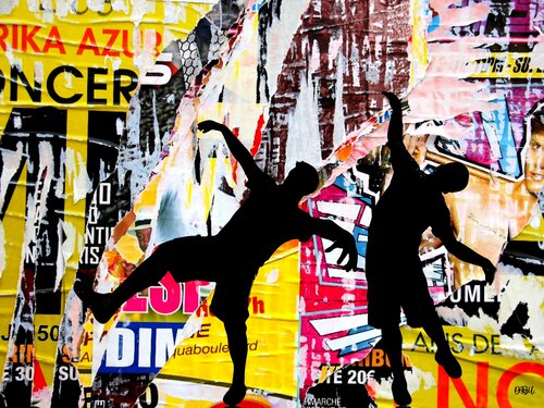 STREET ART,AFFICHES.15...1/10. van Daniel Burgraeve, Andere media te koop op Singulart