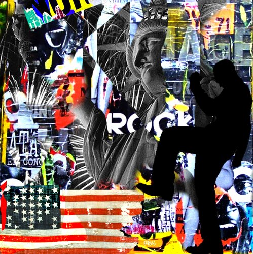STREET ART,AFFICHES..16. di Daniel Burgraeve, Altri media in vendita su Singulart