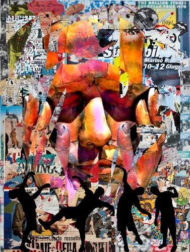 STREET ART,AFFICHES.16....1/10. by Daniel Burgraeve, 기타 매체 for Sale on Singulart