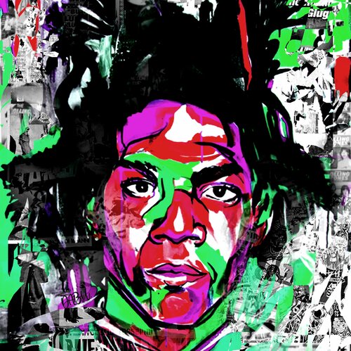 POP ART, BASQUIAT di Daniel Burgraeve, Digitale in vendita su Singulart