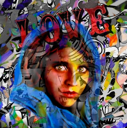 STREET ART,AFFICHES..20 by Daniel Burgraeve, Digital for Sale on Singulart