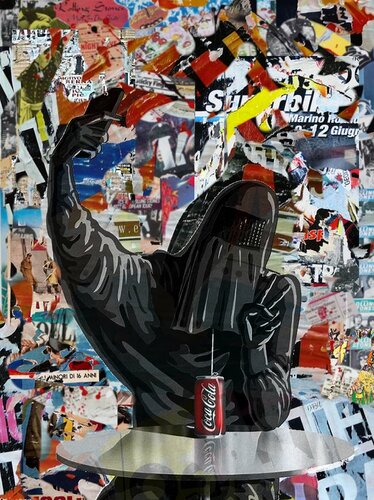 STREET ART, PRISON MODERNE ? ou VIRUS. by Daniel Burgraeve, Other Media for Sale on Singulart