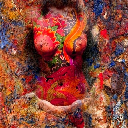 STREET ART, NU. di Daniel Burgraeve, Altri media in vendita su Singulart