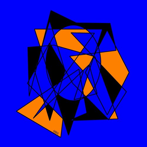 ABSTRAIT, ABSTRATION GEOMETRIQUE, 38 Daniel Burgraeve