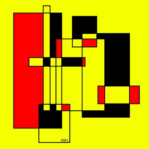 ABSTRACTION GÉOMÉTRIQUE, ABSTRAIT..2. Daniel Burgraeve