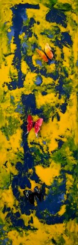 3 PAILLONS,CHINE,JAPON,CORE.. par Daniel Burgraeve, Peinture en vente sur Singulart