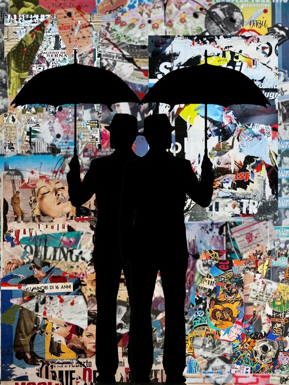 STREET ART,AFFICHES.18...1/10. Daniel Burgraeve