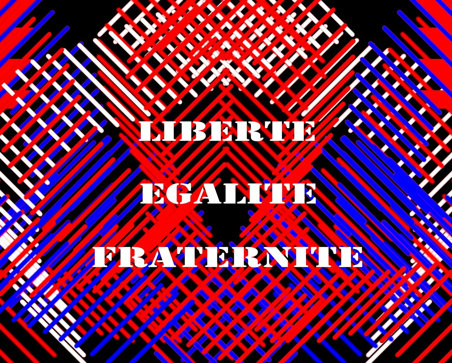 LIBERTÉ..ÉGALITÉ..FRATERNITÉ.. Daniel Burgraeve Originalgemälde zu verkaufen