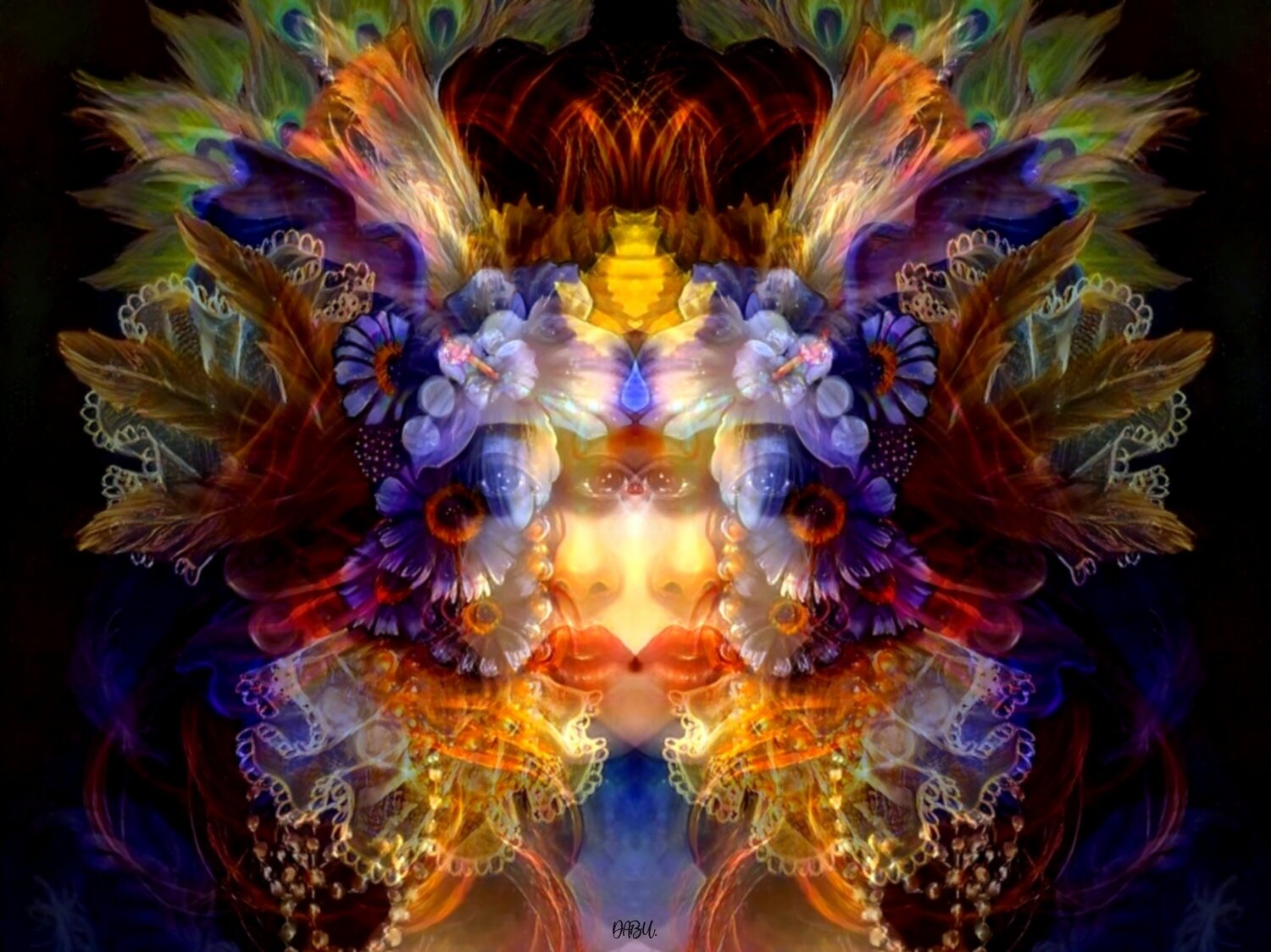 FEMME PLUMES Daniel Burgraeve Digital zu verkaufen