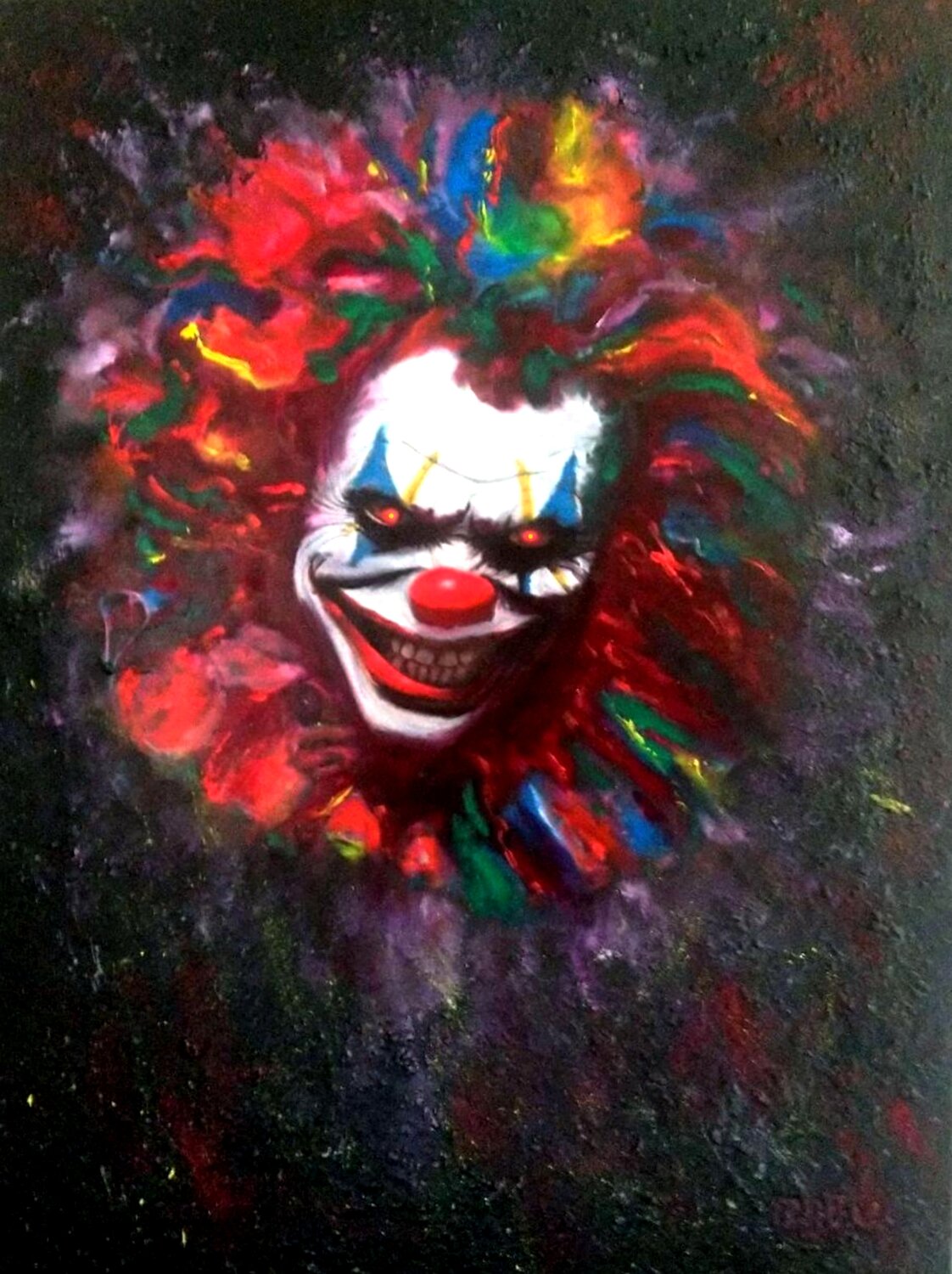 CLOWN MÉCHANT Daniel Burgraeve