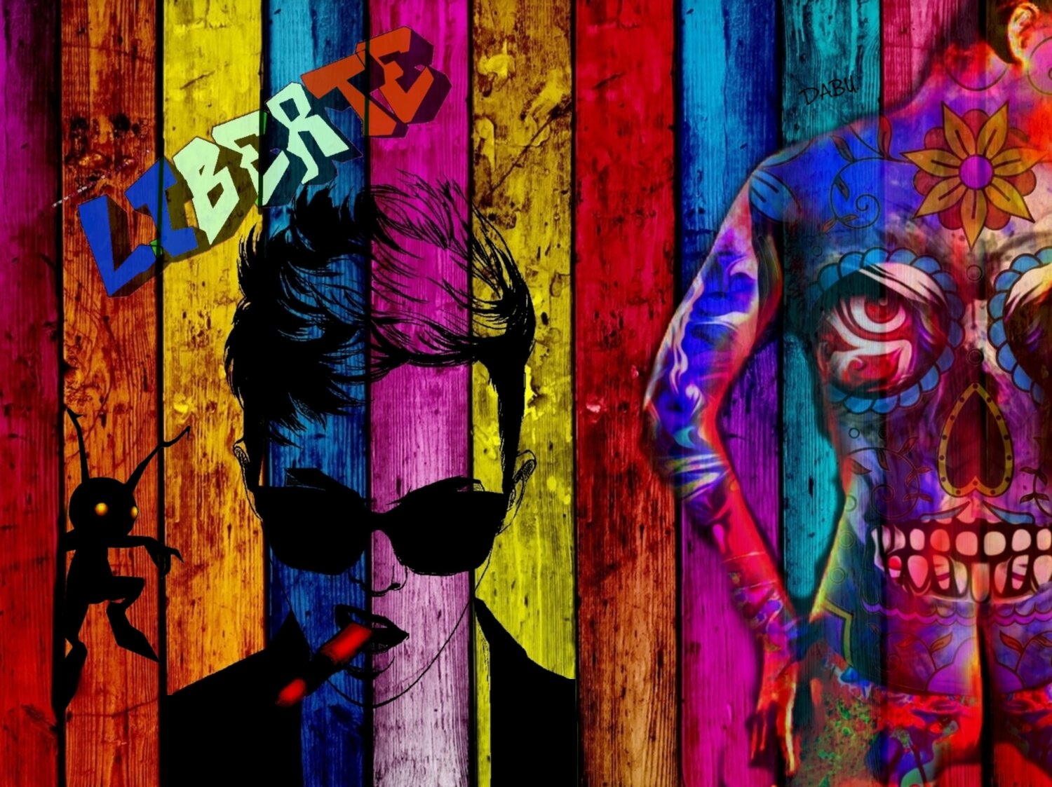 STREET ART, POP ART, LIBERTY...1/10. Daniel Burgraeve Andere Medien zu verkaufen