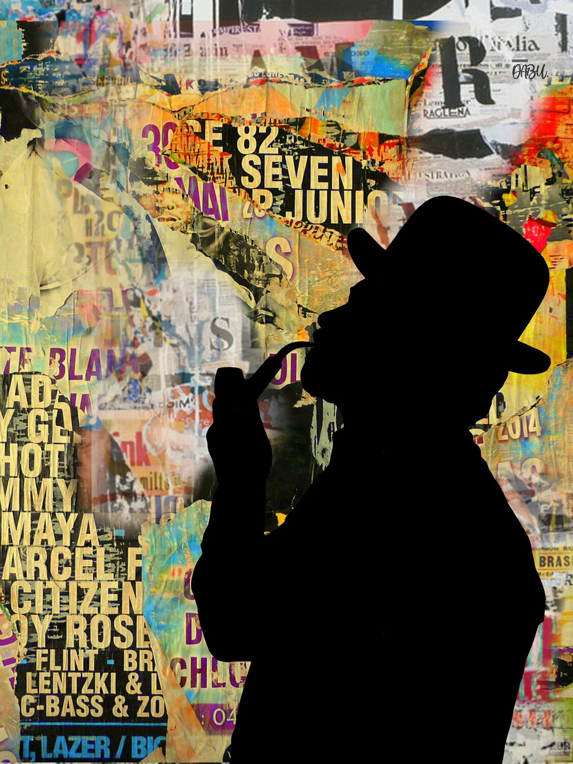 STREET ART,AFFICHES.14...1/10. Daniel Burgraeve Andere Medien zu verkaufen